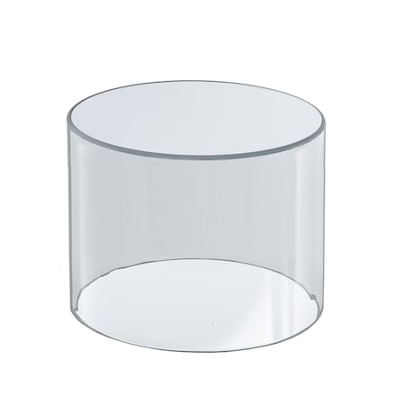 Azar Displays 8"W x 8"H Clear Acrylic Cylinder 556808